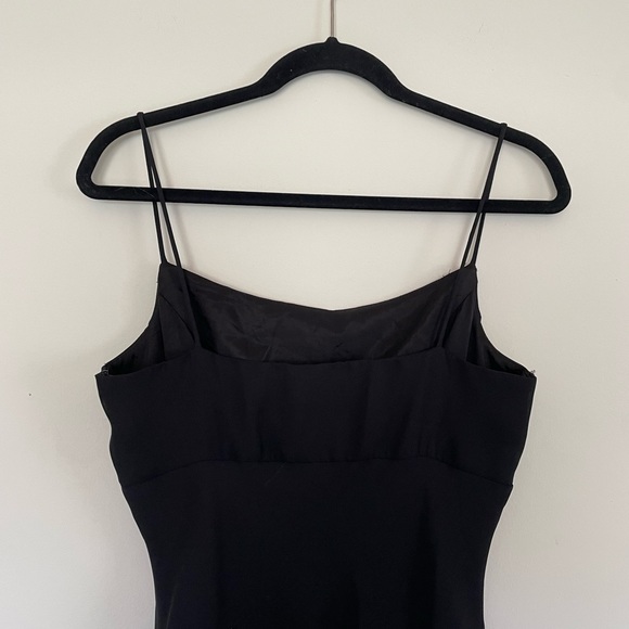 Vintage 90s black Maxi Dress - Picture 5 of 6